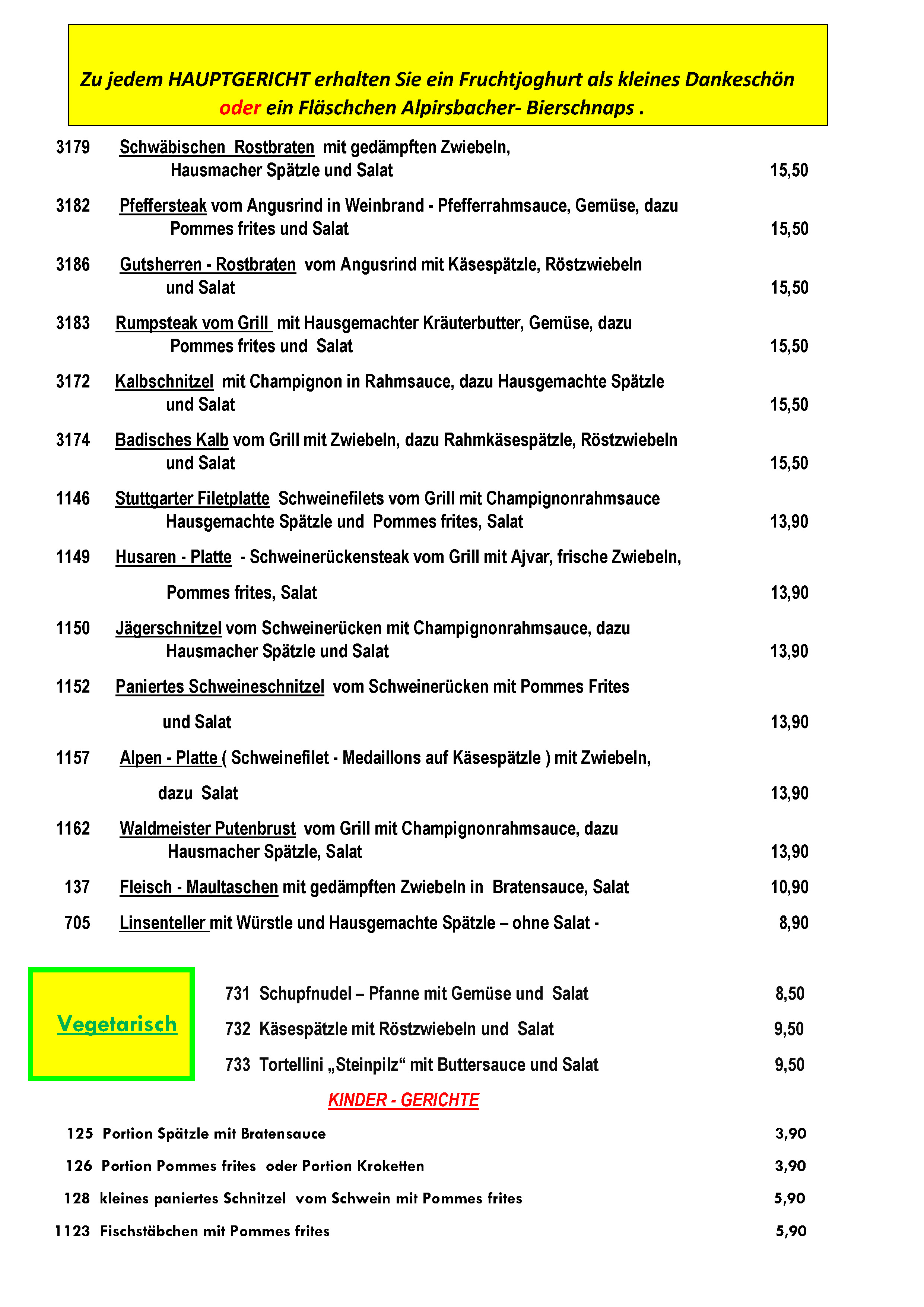 Lang Gaststätten Wo Gäste zu Freunden werden Speisen & Getränke
